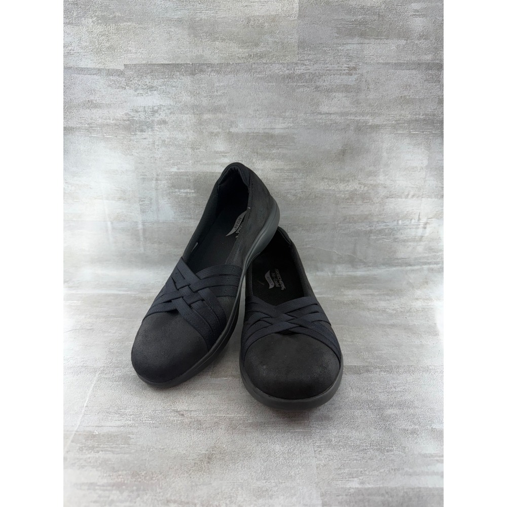 Skechers Women Arch Fit On-the-GO Ideal Sweetest Black Slip On Shoes Sz 7 136574